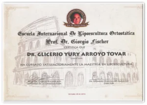 Certificado de la Escuela Internacional